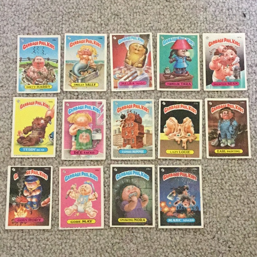 Garbage Pail Kids “a” series